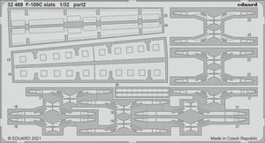 Eduard 32469 F-100C slats TRUMPETER 1/32 – zdjęcie 2