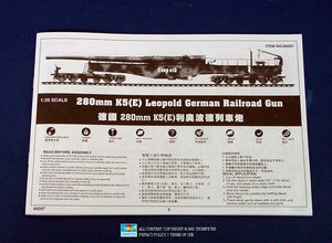 Trumpeter 00207 German 280mm K5(E)leopold 1/35 – zdjęcie 12