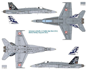 Italeri 1347 F/A-18 Hornet Tiger Meet 2012 1/72 – zdjęcie 2