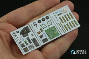 Quinta Studio QD48333 Avro Anson Mk.I 3D-Printed &amp;amp; coloured Interior on decal paper (Airfix) 1/48 – zdjęcie 5