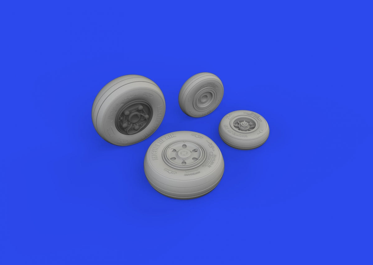 Eduard 648932 F/ A-18E/ F wheels Hasegawa 1/48 – zdjęcie 2