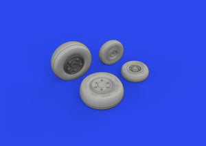 Eduard 648932 F/ A-18E/ F wheels Hasegawa 1/48 – zdjęcie 2