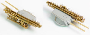 Pontos 35023FN USS BB-34 New York 1944 Detail-up set (w/Teak Tone Deck, Barrels, Resin, PE) – image 20