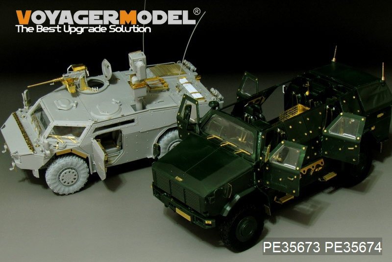 Voyager Model PE35673 Morden German ATF Dingo 2 GE A2 PatSi (For REVEL 03233) 1/35 – immagine 6