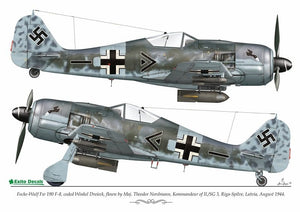 Exito ED72004 DECALS Luftwaffe Ground Attackers vol.1 - Ju 87 D-3, Hs 129, Fw 190F-8 1/72 – image 3