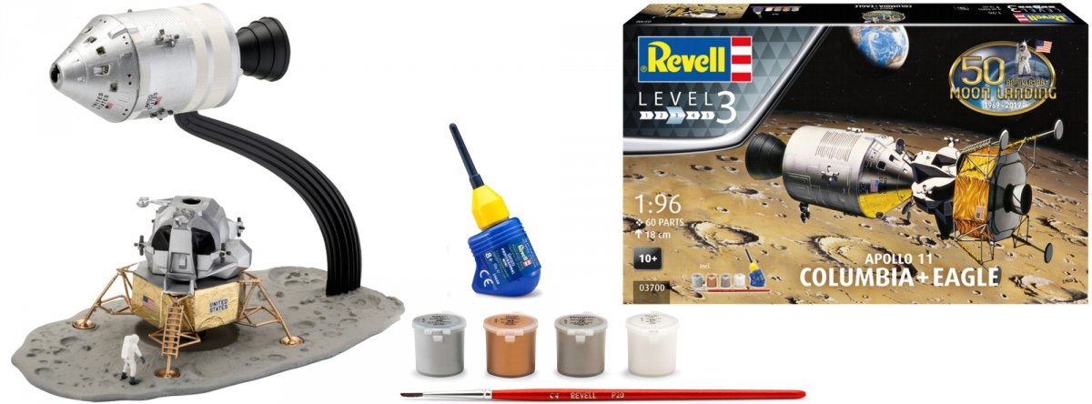Revell 03700 Apollo 11 Columbia-Eagle 1/96 – zdjęcie 3
