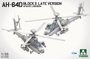Takom 2608 AH-64D Attack Helicopter Apache Longbow Block II Late Version 1/35 – zdjęcie 2