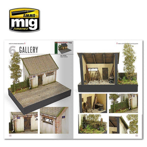 AMMO of Mig Jimenez 6135 HOW TO MAKE BUILDINGS. BASIC CONSTRUCTION AND PAINTING GUIDE (English) – zdjęcie 6
