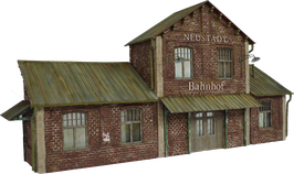 RT-Diorama 35021 Railroad Station 1/35 – zdjęcie 4
