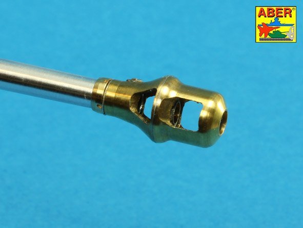 Aber 35L-215 Barrel for German 8,8cm Kw.K 43 (L/71) gun used on Tiger B Porsche turret-late for TAKOM model 1/35 – imagen 8