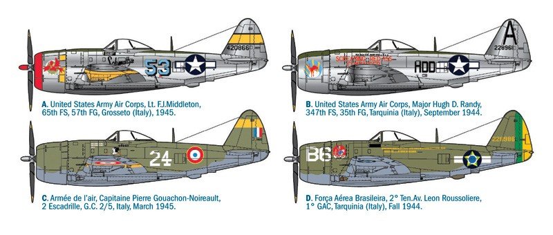 Italeri 2728 P-47D Thunderbolt 1/48 – zdjęcie 3