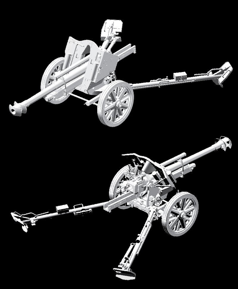 Dragon 6795 10.5cm leFH 18/40 w/Gun Crew 1/35 – zdjęcie 3