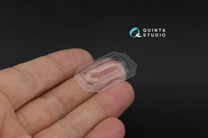 Quinta Studio QC72056 Yak-9 vacuumed clear canopy (Zvezda) 1/72 – zdjęcie 5