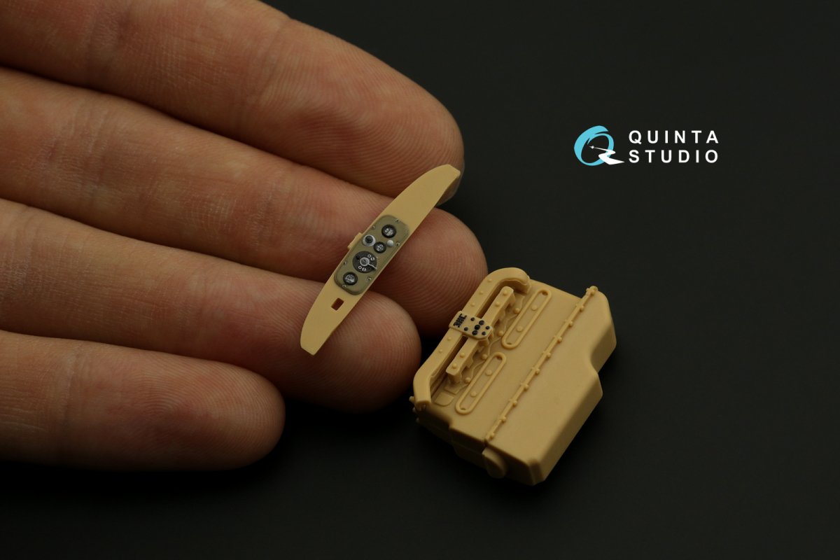 Quinta Studio QD35067 ZiS-5 3D-Printed &amp;amp; colored Interior on decal paper (All kits) 1/35 – image 10