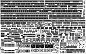 Pontos 35012F1 Russian Imperial Navy Battleship Sevastopol Detail Up Set 1/350 – zdjęcie 6