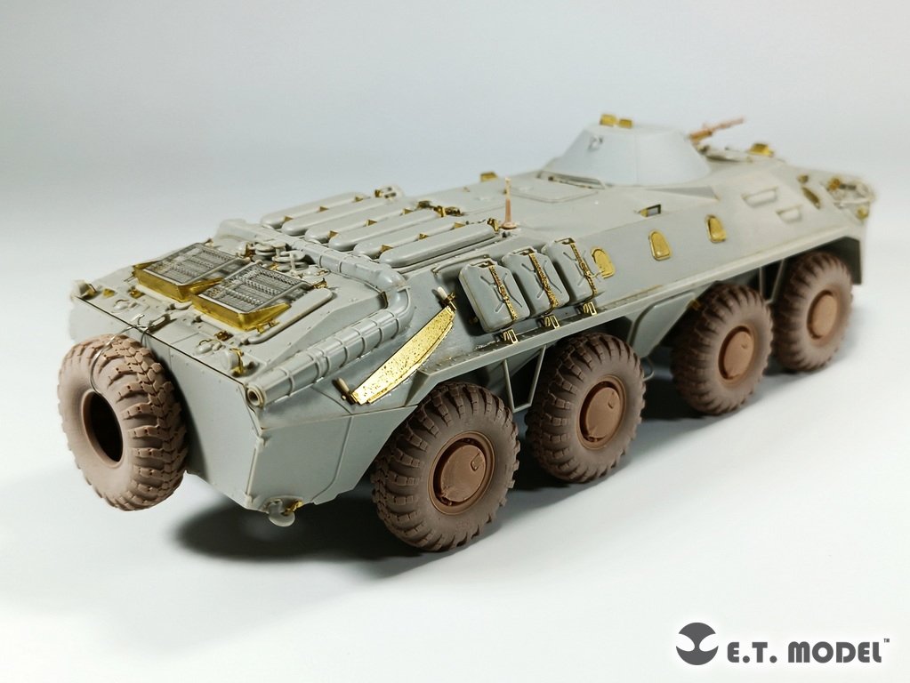 E.T. Model P35-128 Russian BTR-70 APC Sagged Wheels for Trumpeter kit 1/35 – zdjęcie 5