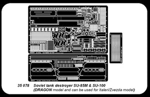 Aber 35078 SU-85 and SU-100 (DRA) 1/35 – image 3