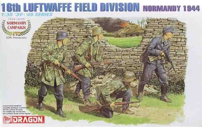 Dragon 6241 16th Luftw.Field Division(Normandy 1944) 1/35