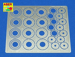 Aber 24022 Standartowe nawiercane tarcze hamulcowe sr. 13mm 1/24