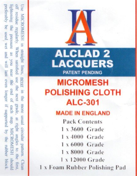 Alclad ALC 301 Micromesh Set – zdjęcie 2