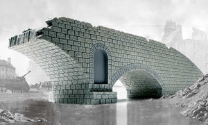 Airfix 75012 Narrow Road Bridge - Broken Span 1/72 – zdjęcie 2