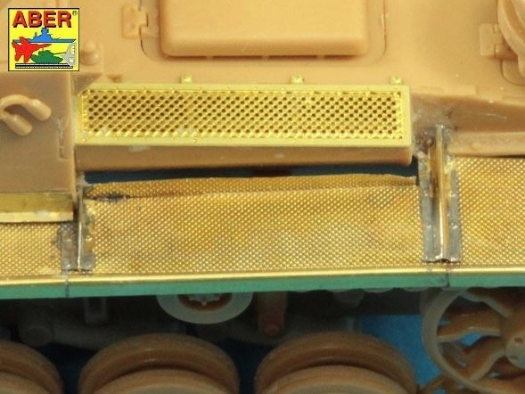Aber 48048 Błotniki do Stug. III, Ausf. G Tamiya 1/48 – zdjęcie 4