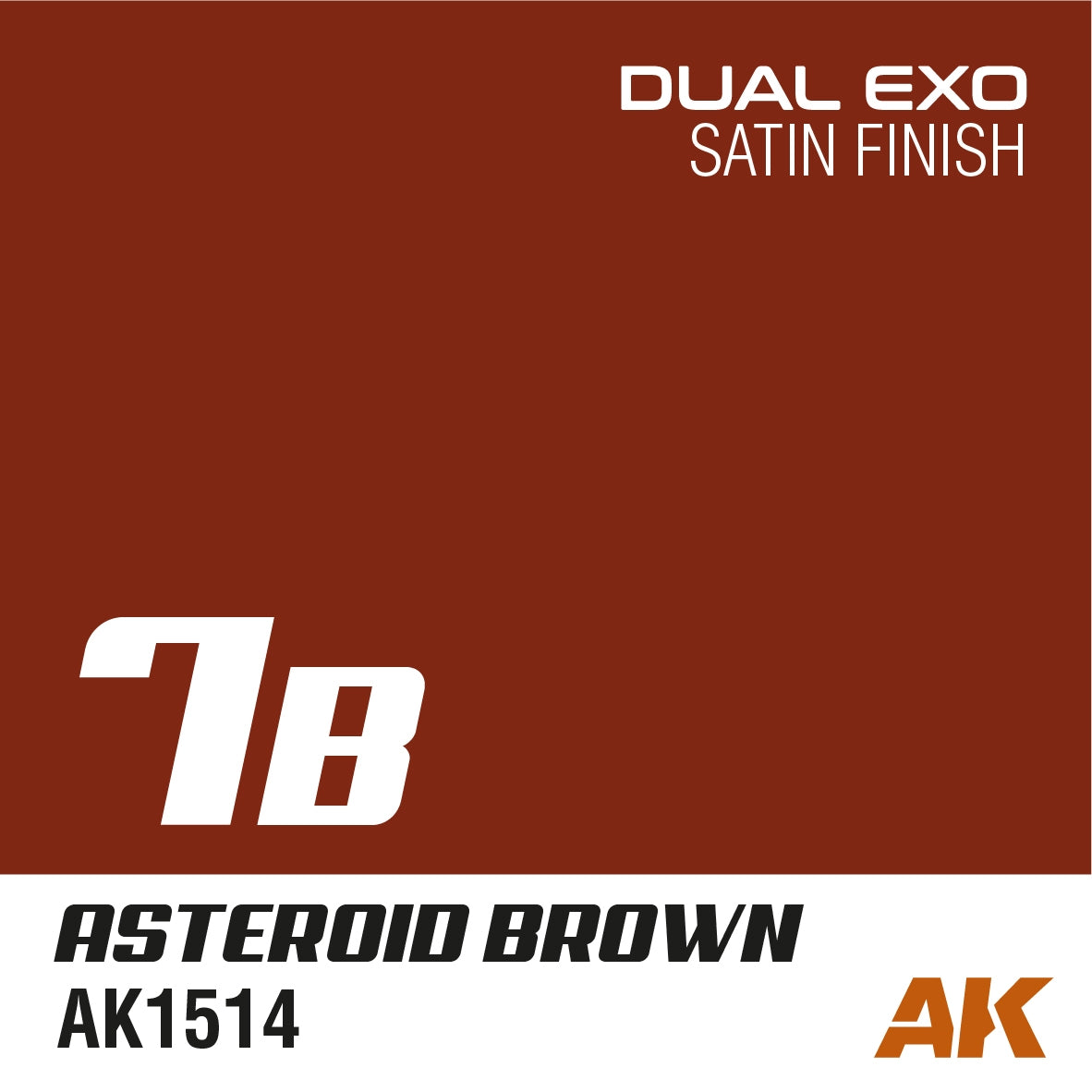 AK Interactive AK1514 DUAL EXO 7B – ASTEROID BROWN 60ml – zdjęcie 2