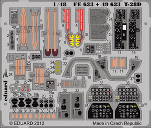 Eduard 49633 T-28D S. A. 1/48 RODEN – zdjęcie 3