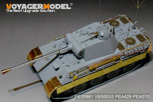 Voyager Model PE35981 WWII German Panther A Tank Basic For TAKOM 1/35 – immagine 6
