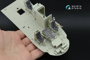 Quinta Studio QD35168 SН-60B Seahawk 3D-Printed &amp; coloured Interior on decal paper (Kitty Hawk) 1/35