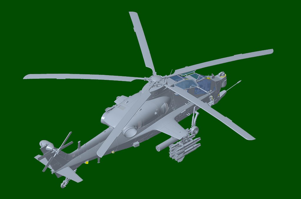 Trumpeter 05820 Chinese Z-10 Attack Helicopter 1/48 – image 7