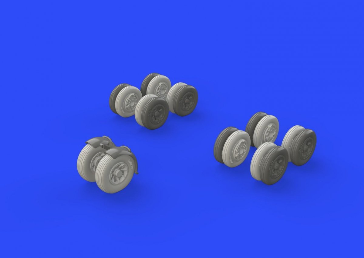 Eduard 672143 Victor wheels 1/72 AIRFIX – zdjęcie 5