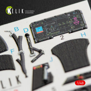 KELIK K48048 F-35B LIGHTNING II INTERIOR 3D DECALS FOR KITTY HAWK KIT 1/48 – zdjęcie 3