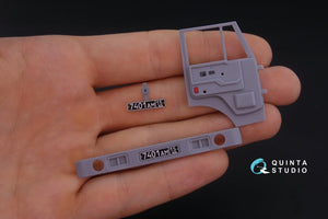 Quinta Studio QD35017 KAMAZ 4310 3D-Printed &amp;amp; colored Interior on decal paper (for ICM kit) 1/35 – image 7
