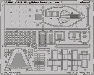 Eduard 32861 OS2U Kingfisher interior KITTY HAWK 1/32 – zdjęcie 2