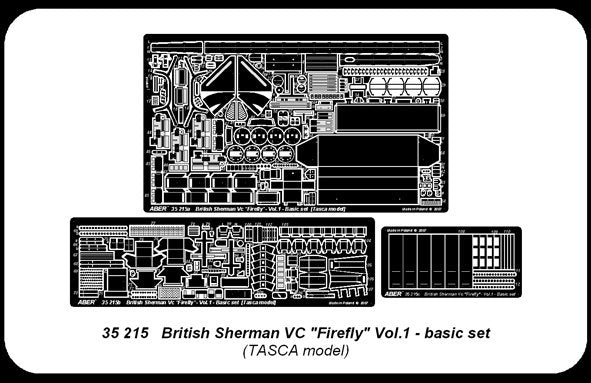 Aber 35215 British Sherman Vc Firefly - vol. 1 - basic set 1/35 – zdjęcie 5