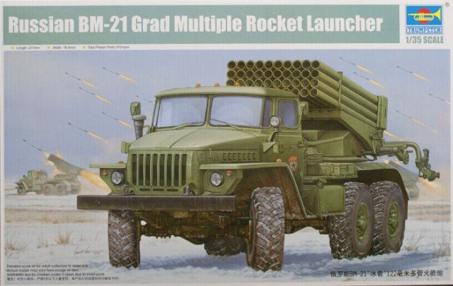 Trumpeter 01014 Russian BM-21 Grad Late Version 1/35