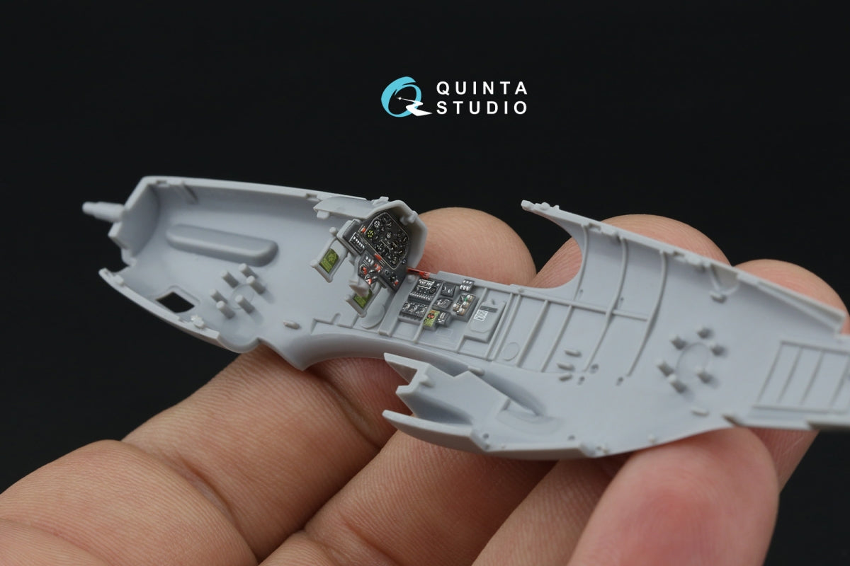 Quinta Studio QD72219 P-51B/P-51C Mustang 3D-Printed &amp;amp; coloured Interior on decal paper (Arma Hobby) 1/72 – zdjęcie 10