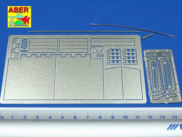 Aber 16039 Tiger II Vol.6 - Rear Fenders 1/16 – zdjęcie 2