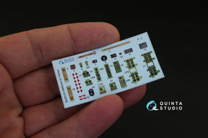Quinta Studio QD48123 A6M3 3D-Printed &amp;amp; colored Interior on decal paper (for Tamiya kit) 1/48 – image 2