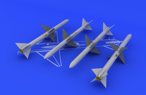 Eduard 648069 AIM-7M Sparrow 1/48