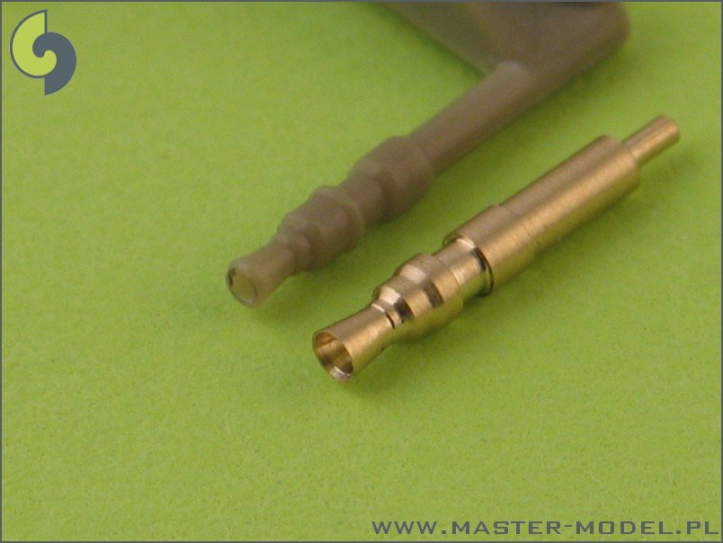 Master AM-32-005 Bf 109 E3 - E9, T armament set (MG 17 tips, MG FF barrels) 1/32 – zdjęcie 2
