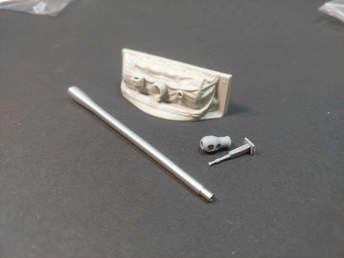 Panzer Art GB35-131 A34 “Comet” canvas mantlet with 77mm OQF Gun (Post-war late pattern) 1/35 – image 2