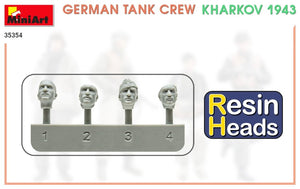 MiniArt 35354 German Tank Crew Kharkov 1943 (Resin Heads) 1/35 – image 6