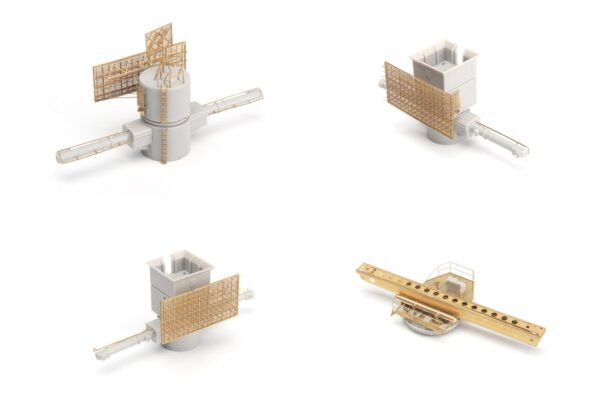 MK1 Design MS-20020 DKM Battleship SCHARNHORST RADAR &amp;amp; MAST PARTS for Trumpeter 1/200 – zdjęcie 2