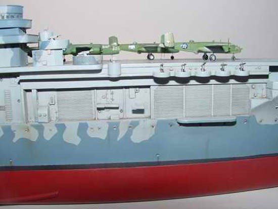 Trumpeter 05601 U.S. Aircraft Carrier CV-8 Hornet 1/350 – zdjęcie 9