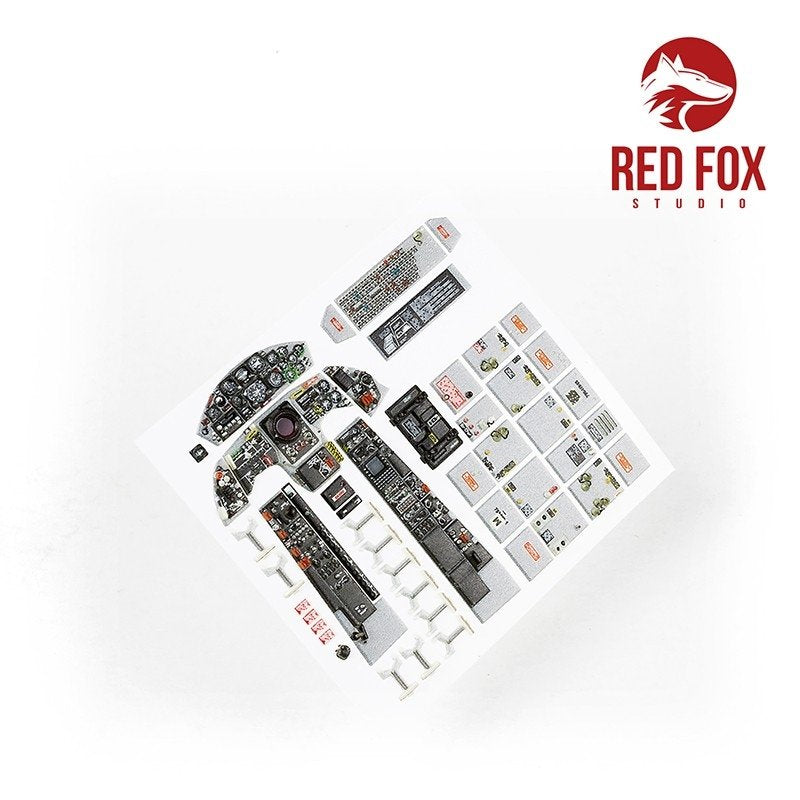 Red Fox Studio QS-32128 F-104S ASA M Starfighter (for Italeri kit) 1/32 – zdjęcie 6