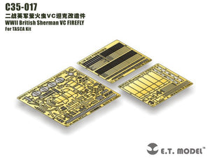 ET Model C35-017 WWII British Sherman VC FIREFLY For TASCA Kit 1/35