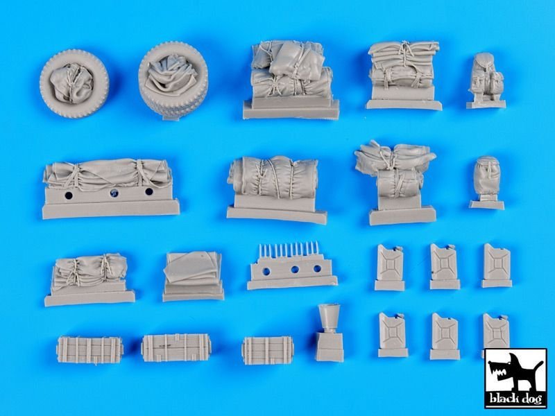 Black Dog T35104 Sd Kfz 263 accessories set 1/35 – zdjęcie 6