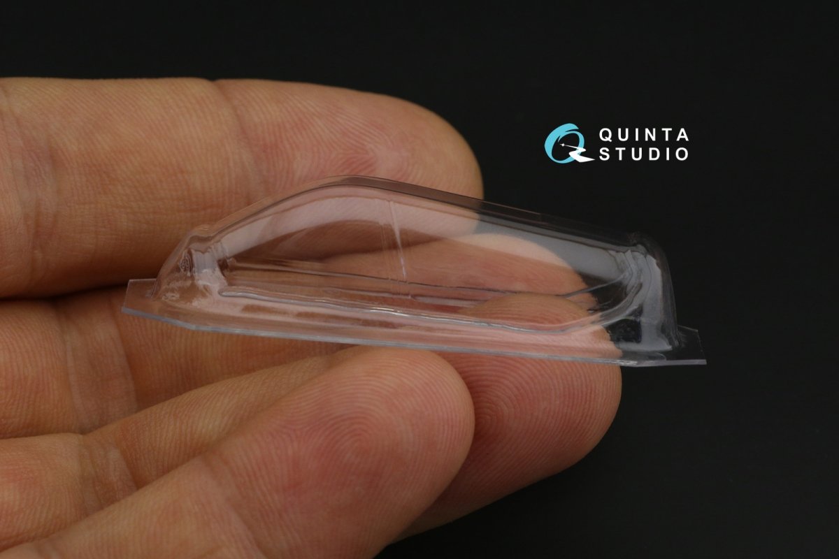 Quinta Studio QC72028 AH-1G Cobra vacuumed clear canopy (AZ model) 1/72 – zdjęcie 3
